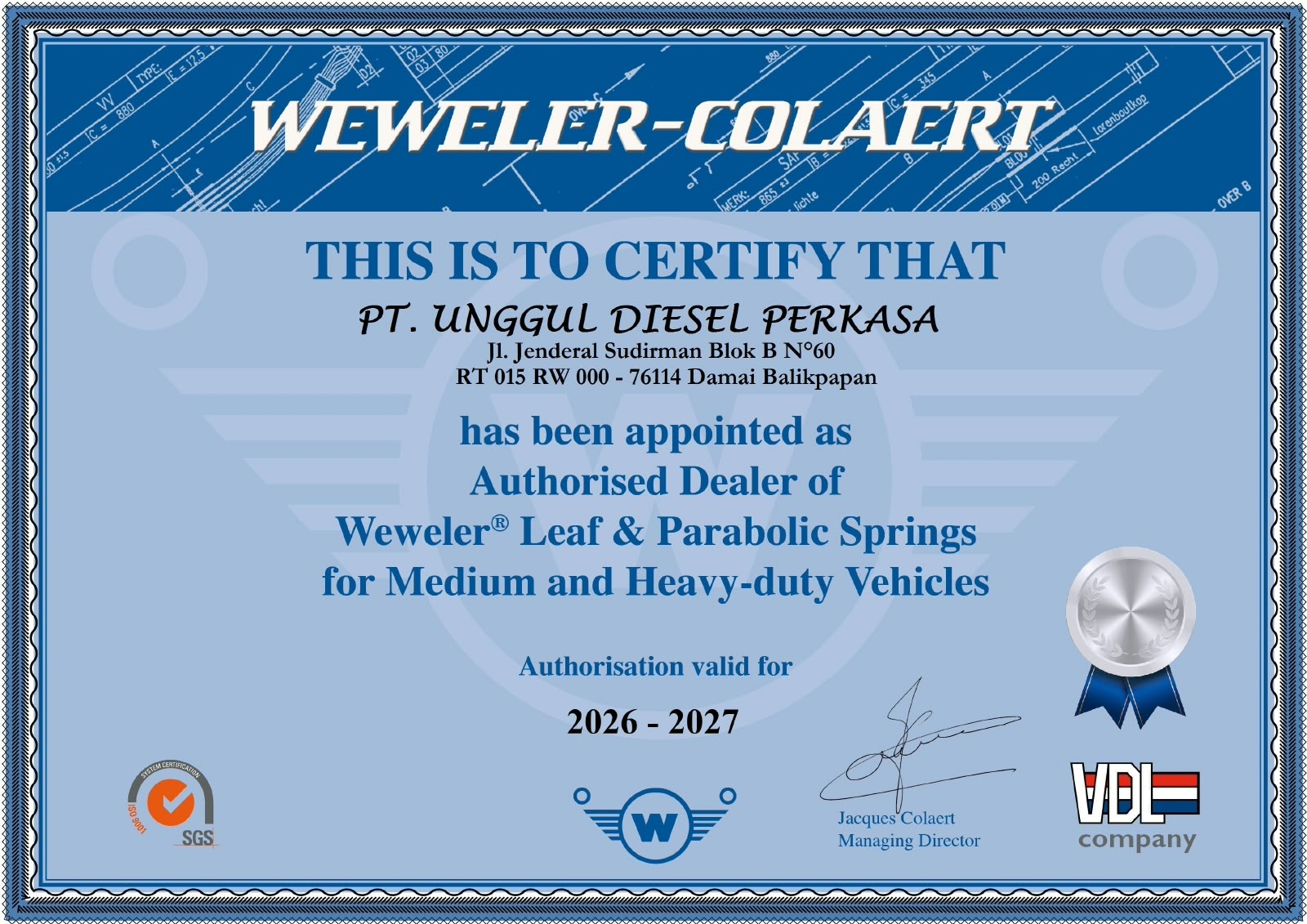 Authorized Distributor WEWELER